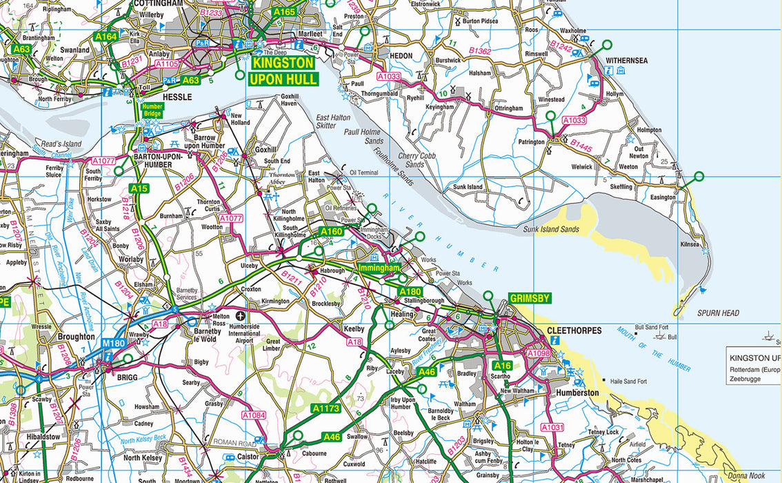 The North East Map