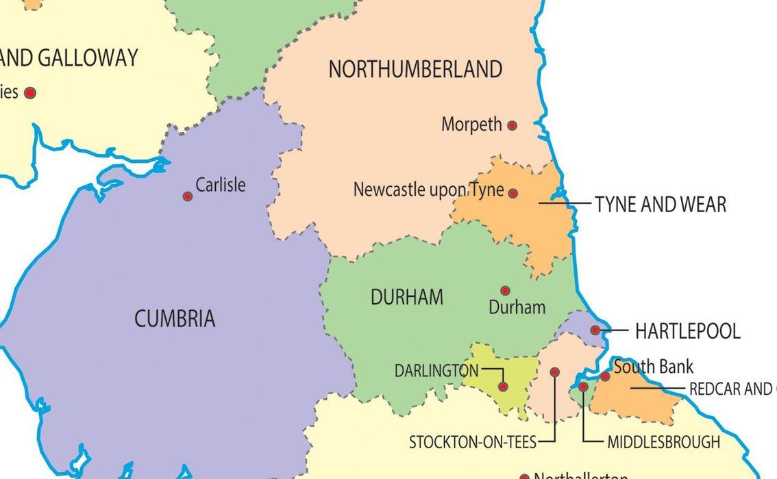 United Kingdom Admin Map
