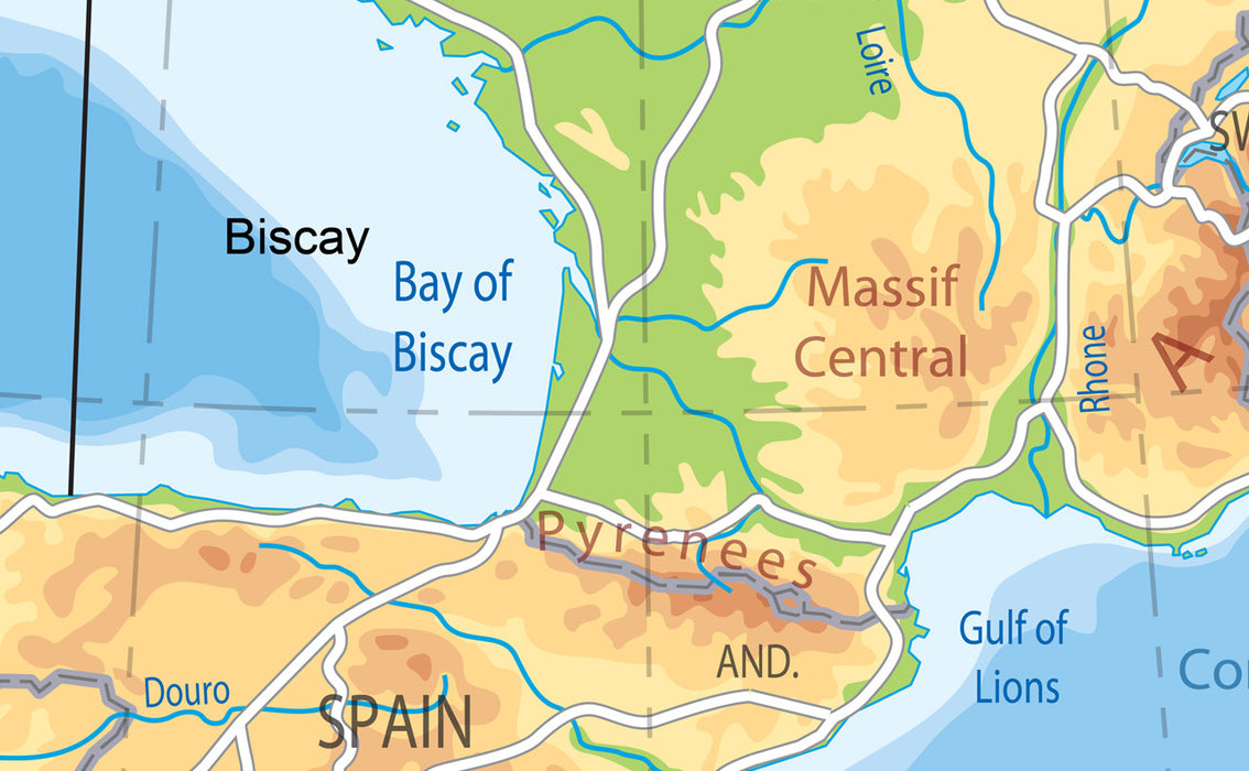 United Kingdom Shipping Forecast Map