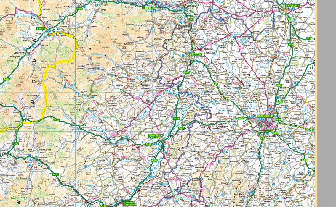Wales Map