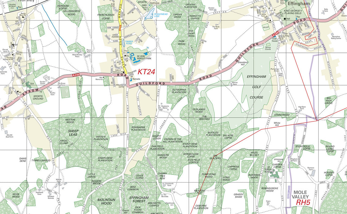 Sheet 7. London South West Street Map