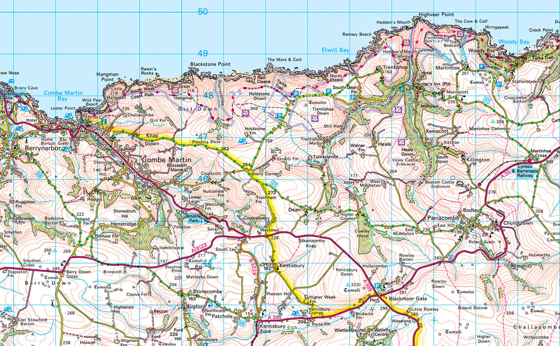 Exmoor Map