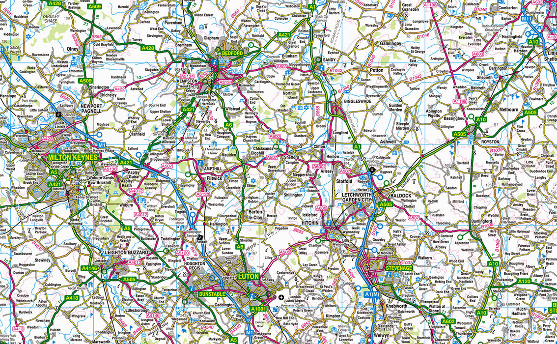 The South East Map