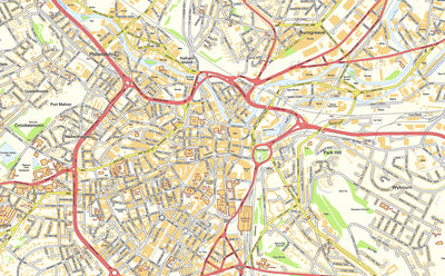 Sheffield Street Map