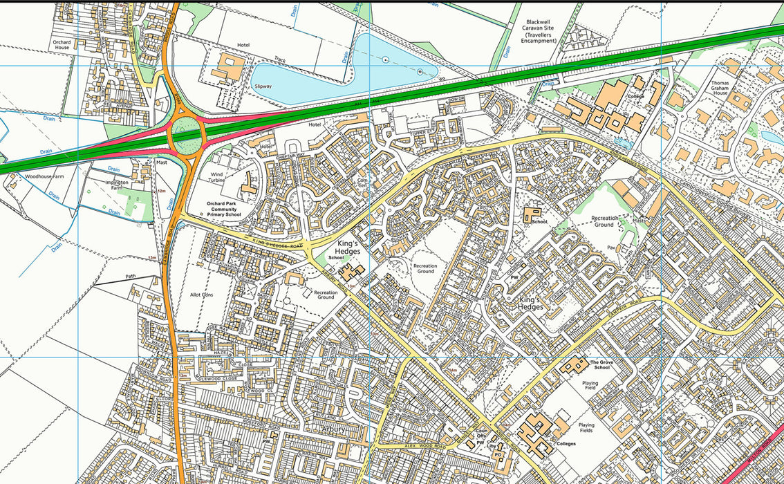 Cambridge Street Map