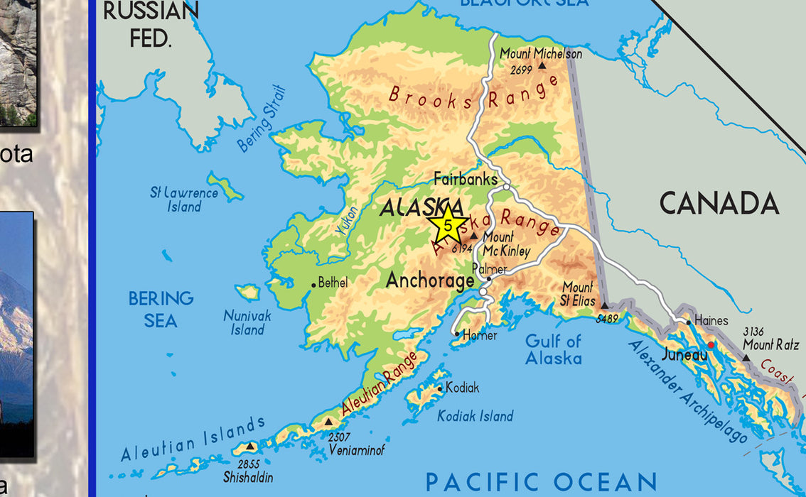 Map Poster of the USA