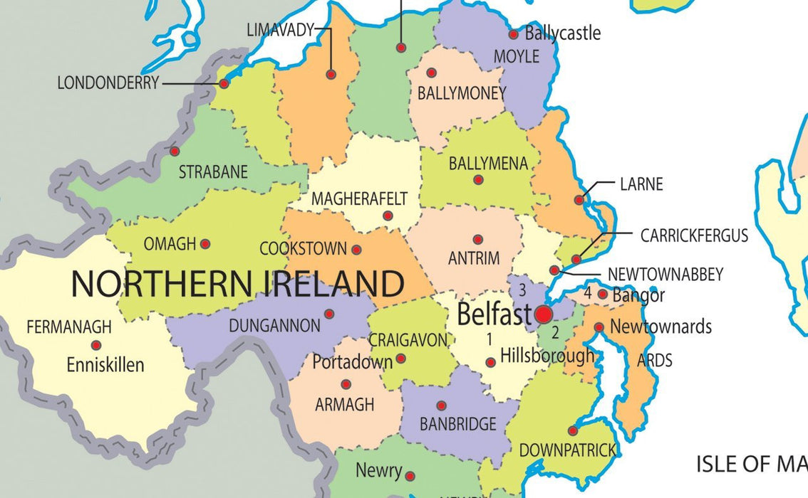 United Kingdom Admin Map
