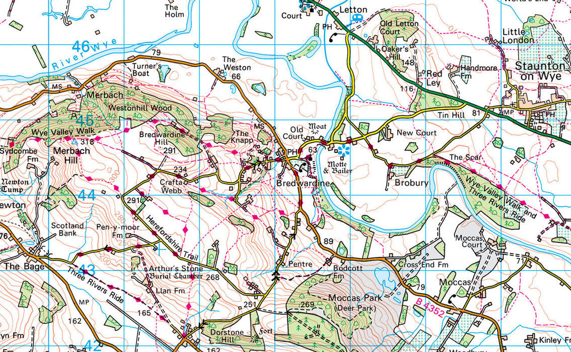 Brecon Beacon National Park Map