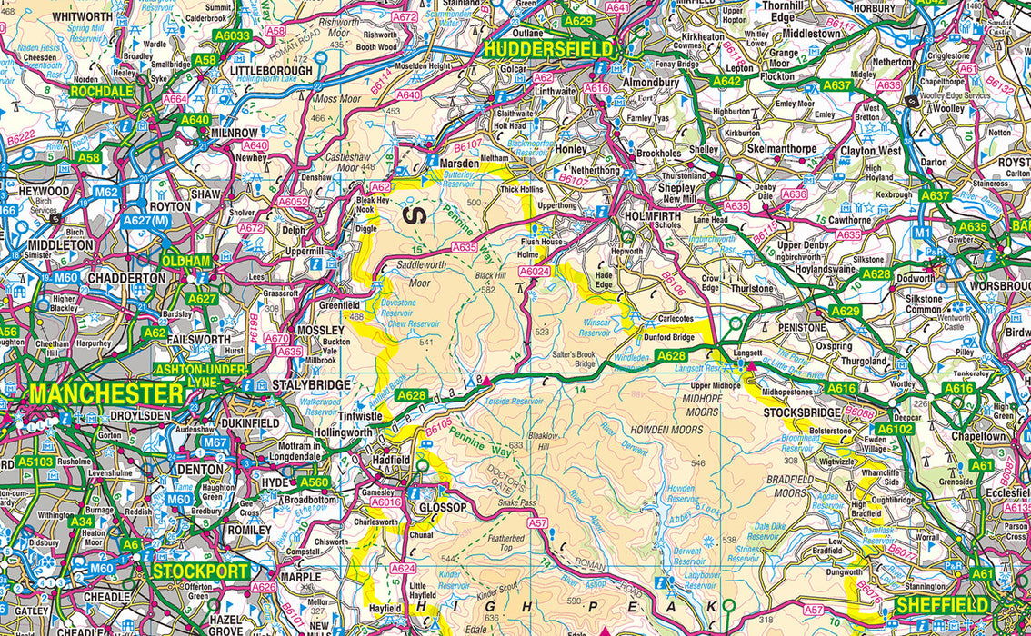 The North East Map