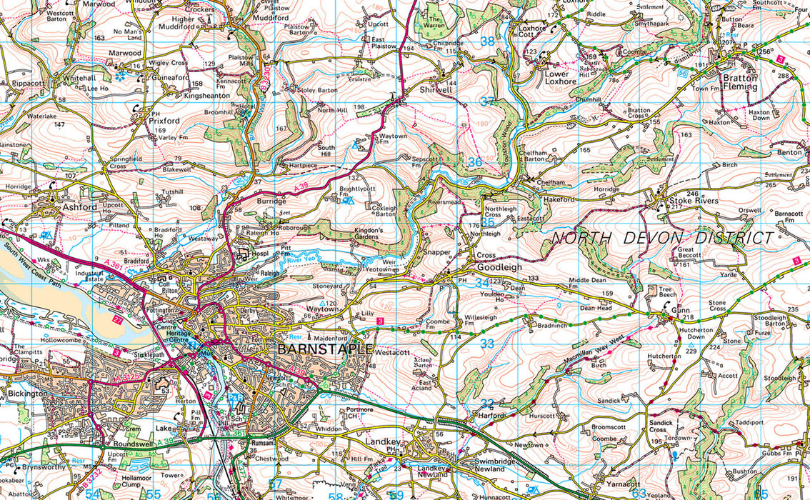Exmoor Map