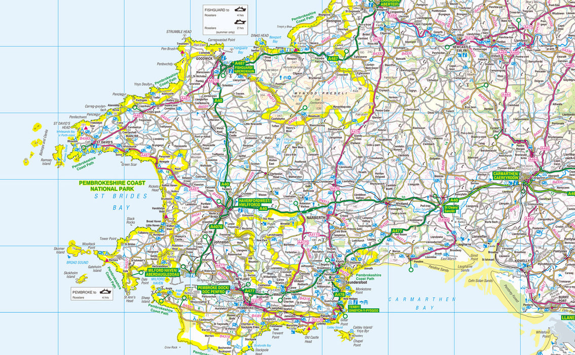 Wales Map