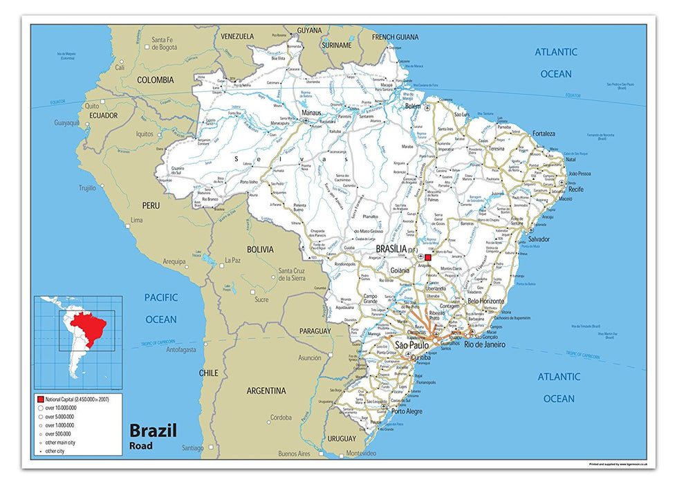 Brazil Road Map