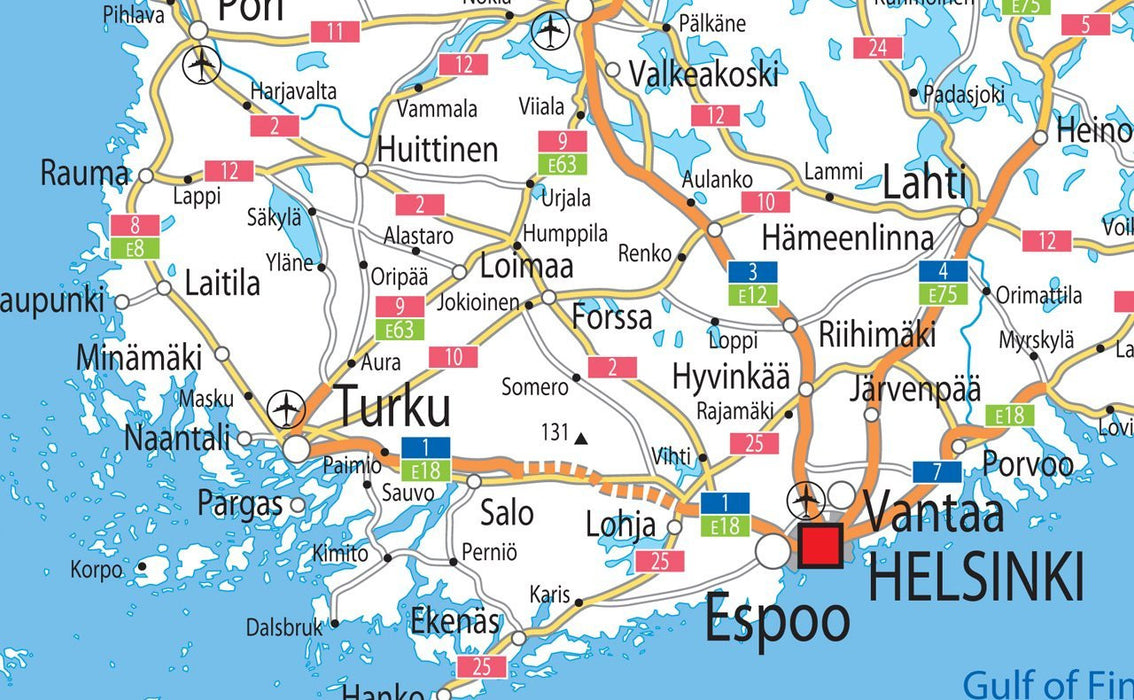 Finland Road Map