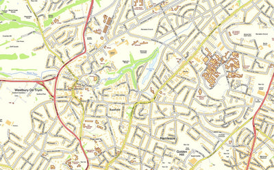 Bristol Street Map I Love Maps