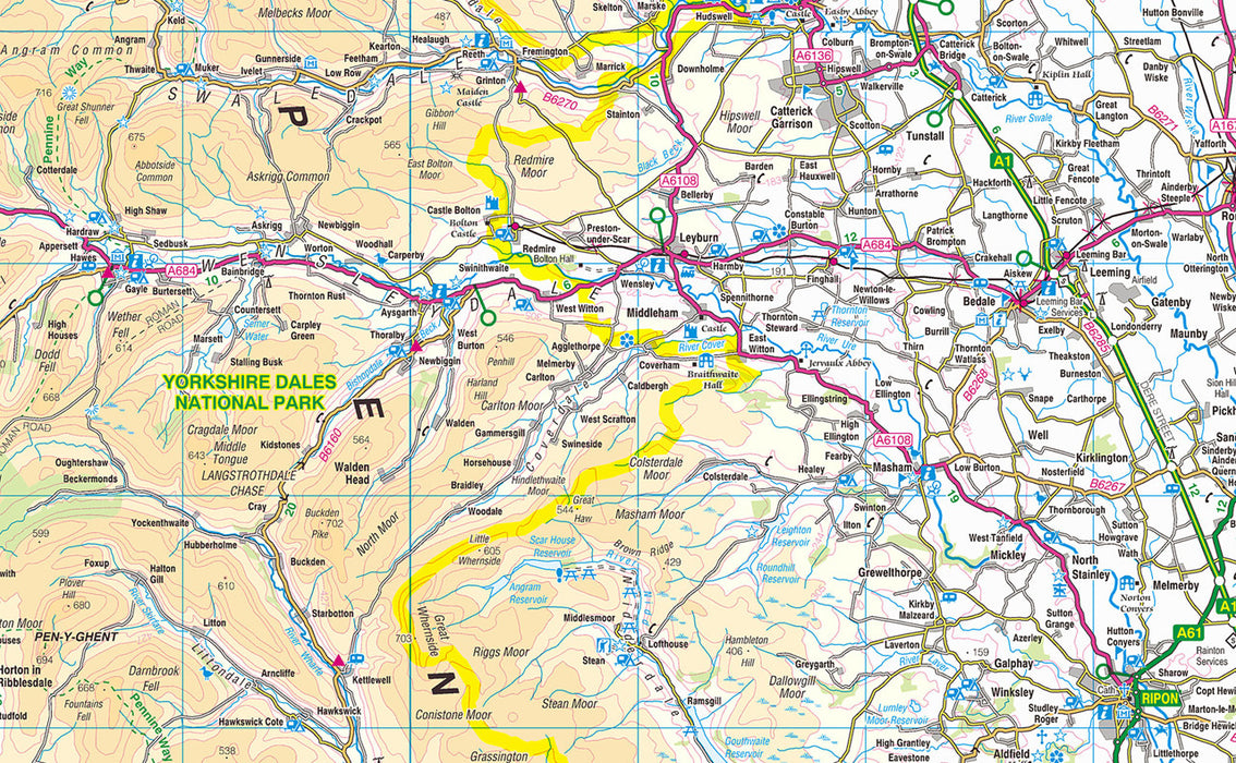 The North East Map