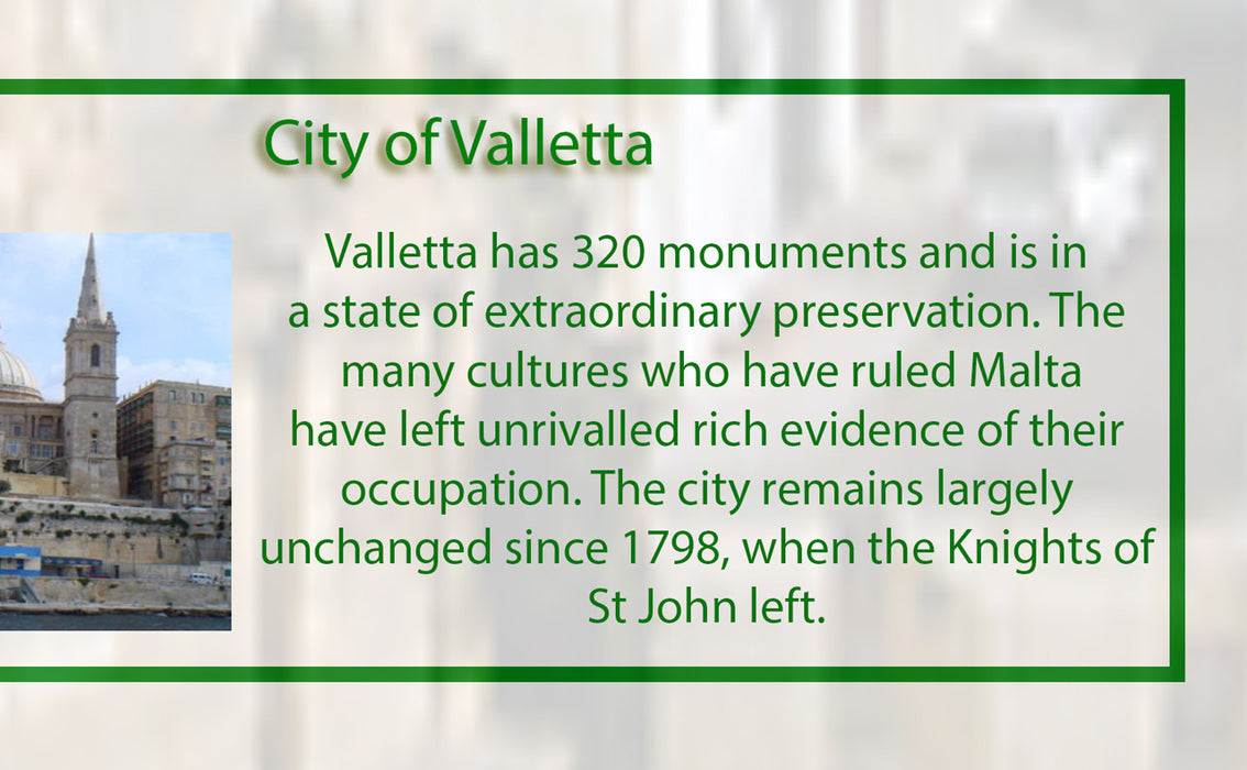 Illustrated Map of Malta