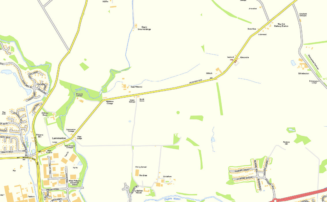Dundee Street Map
