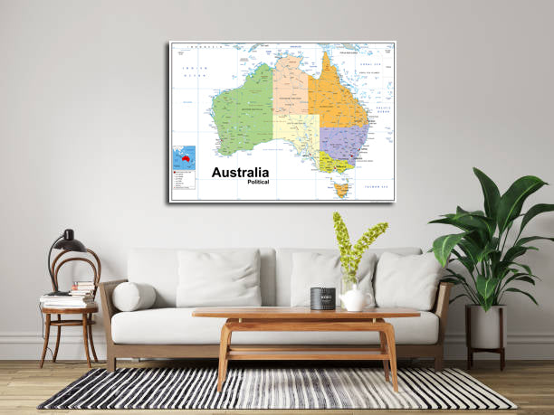 Australia Political Map