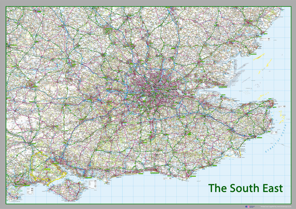 The South East Map