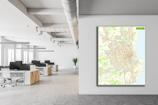 Aberdeen Street Map