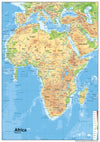 Africa is a continent is surrounded by the Mediterranean Sea to the north, the Isthmus of Suez and the Red Sea to the northeast, the Indian Ocean to the southeast and the Atlantic Ocean to the west. Algeria is Africa's largest country by area, and Nigeria is its largest by population. African nations cooperate through the establishment of the African Union, which is headquartered in Addis Ababa.