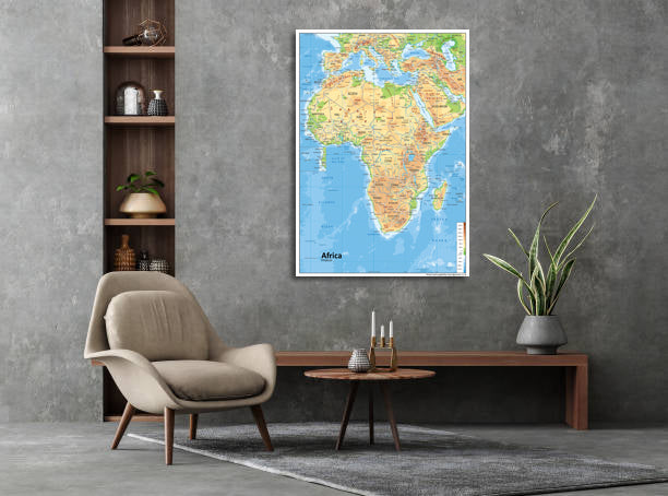 Africa Physical Map