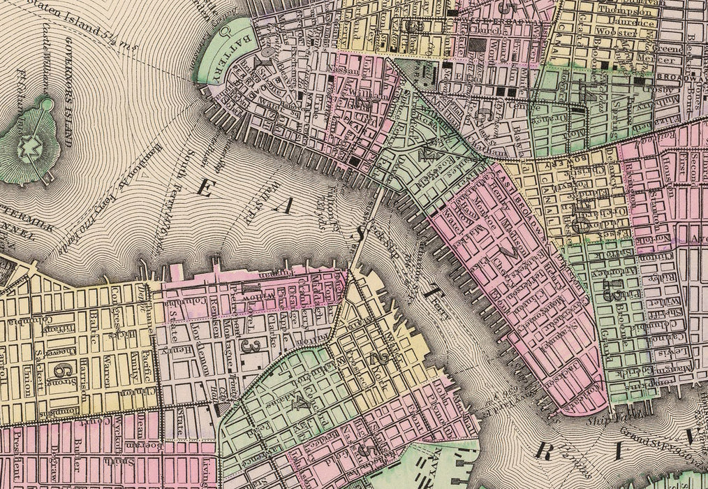 New York and Brooklyn - 1886