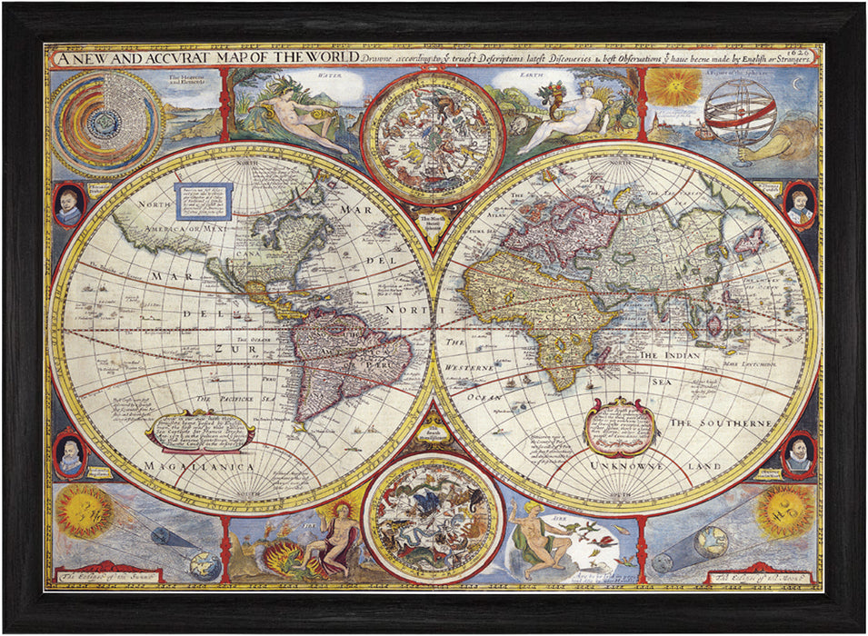 1646 - World Map by John Speed