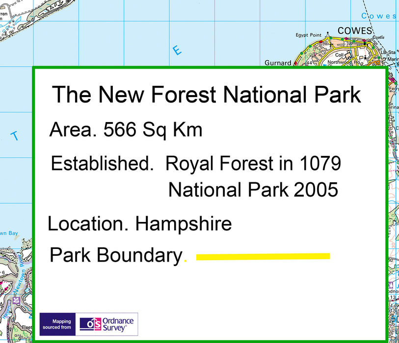New Forest Map Details