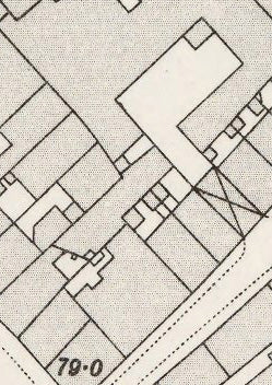 St Giles & Charing Crossroads 1894 Map (100cm x 74cm )
